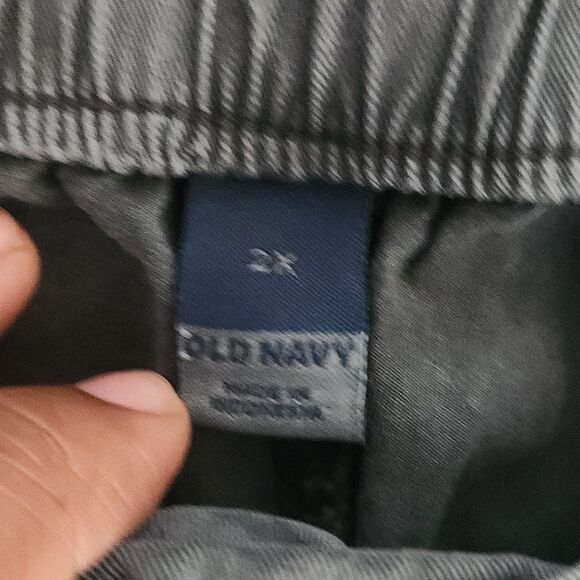 Old Navy Gray wash Pants Size 2x - Picture 2 of 2